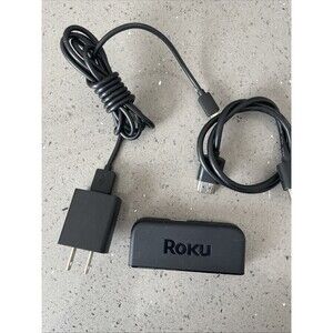 Roku Express 3900X Black HDMI Wireless High Definition Streaming Media Player